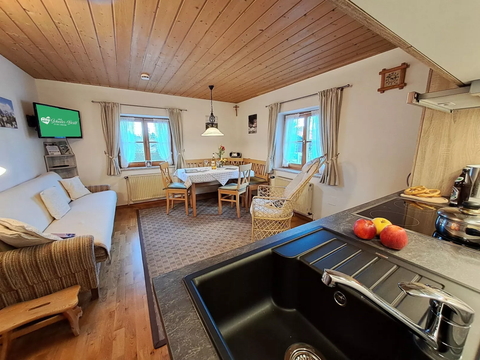 Appartement in Bad Bayersoien mit Großem Garten