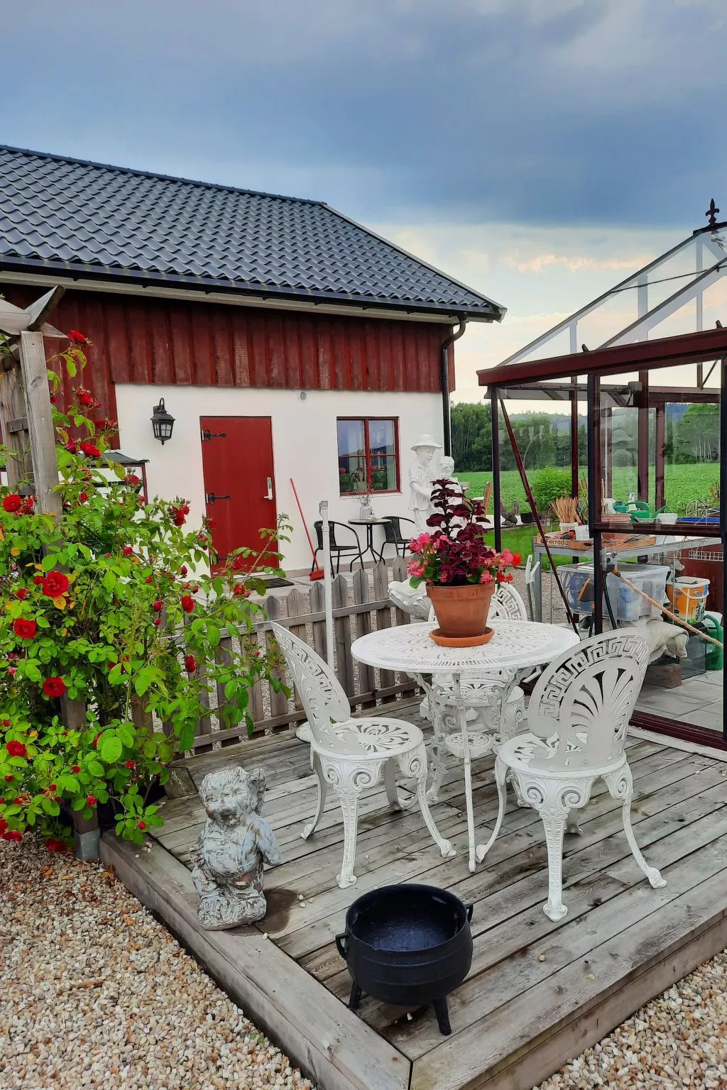 Bauernhaus-Wohnung bei Göta Älv in der Nähe von Göteborg - Buiten