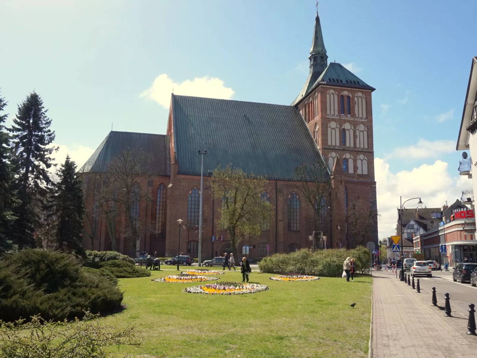 Appartement in Nowe Miasto mit Garten-Buiten