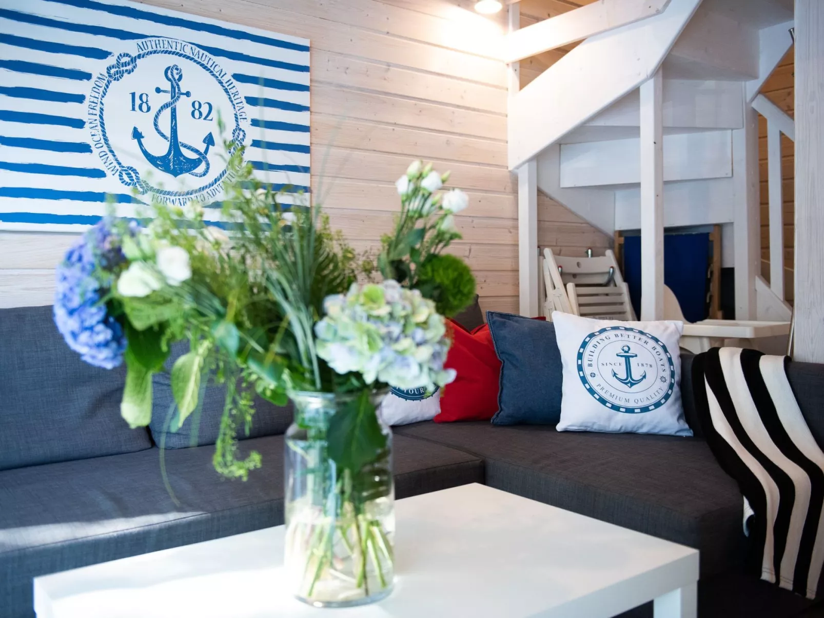 Marine Cottages mit Hund-Binnen