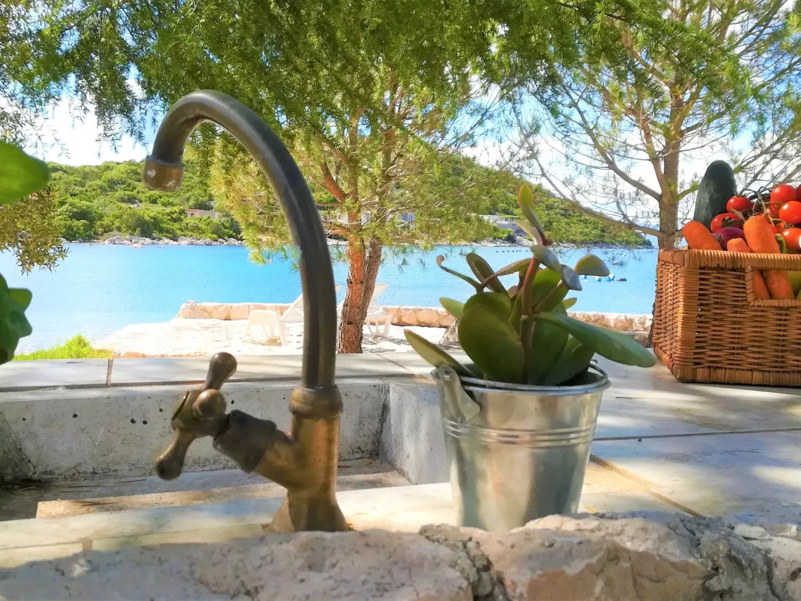 Anwesen mit Blick auf das Wasser-Buiten