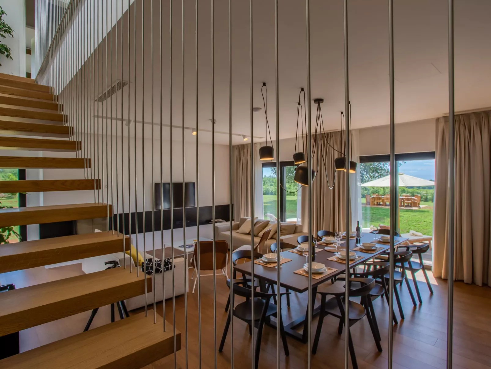 Für 6 Personen und 4 Kinder in Porec-Jurici, Istrien (Westküste von Istrien)-Buiten