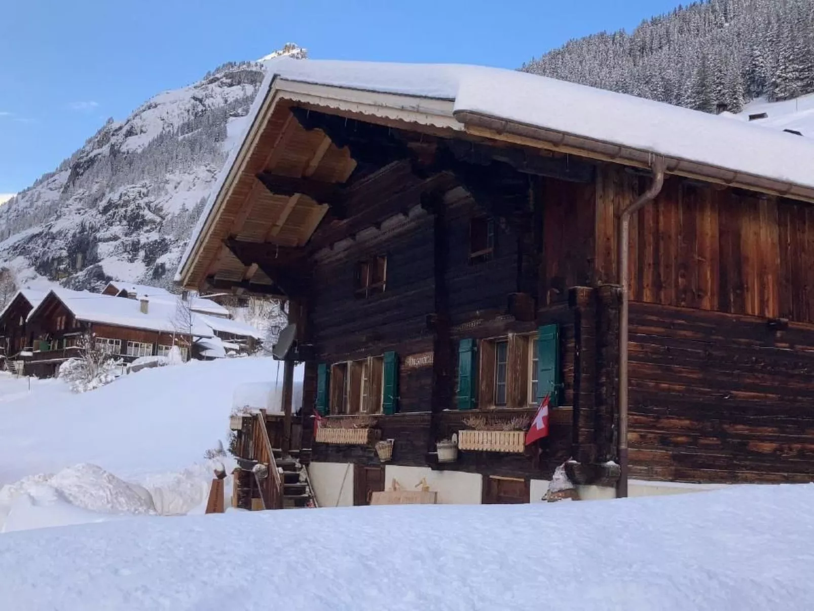 Mit Bergblick-Buiten