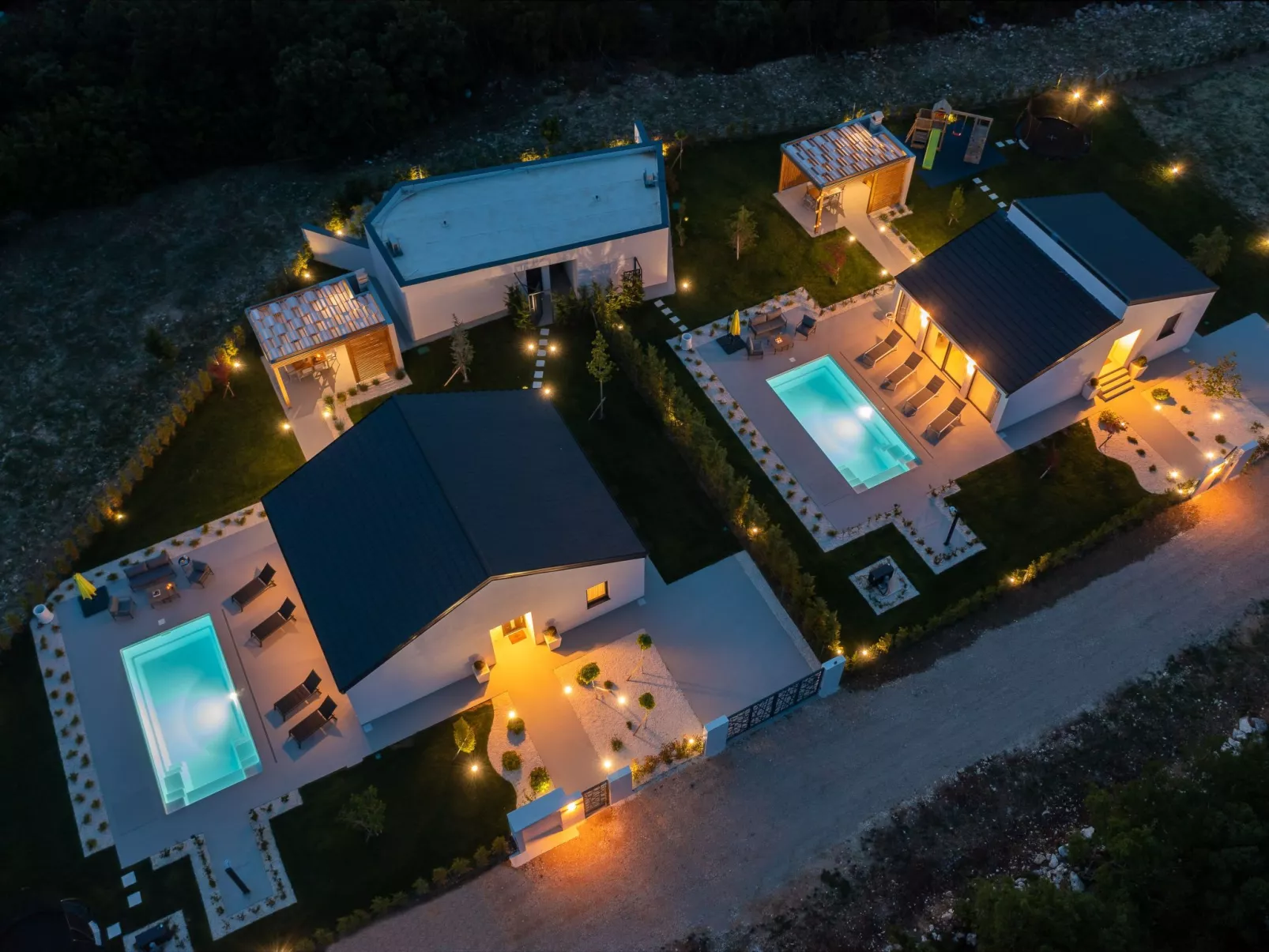 Villa Lu in Oklaj-Buiten