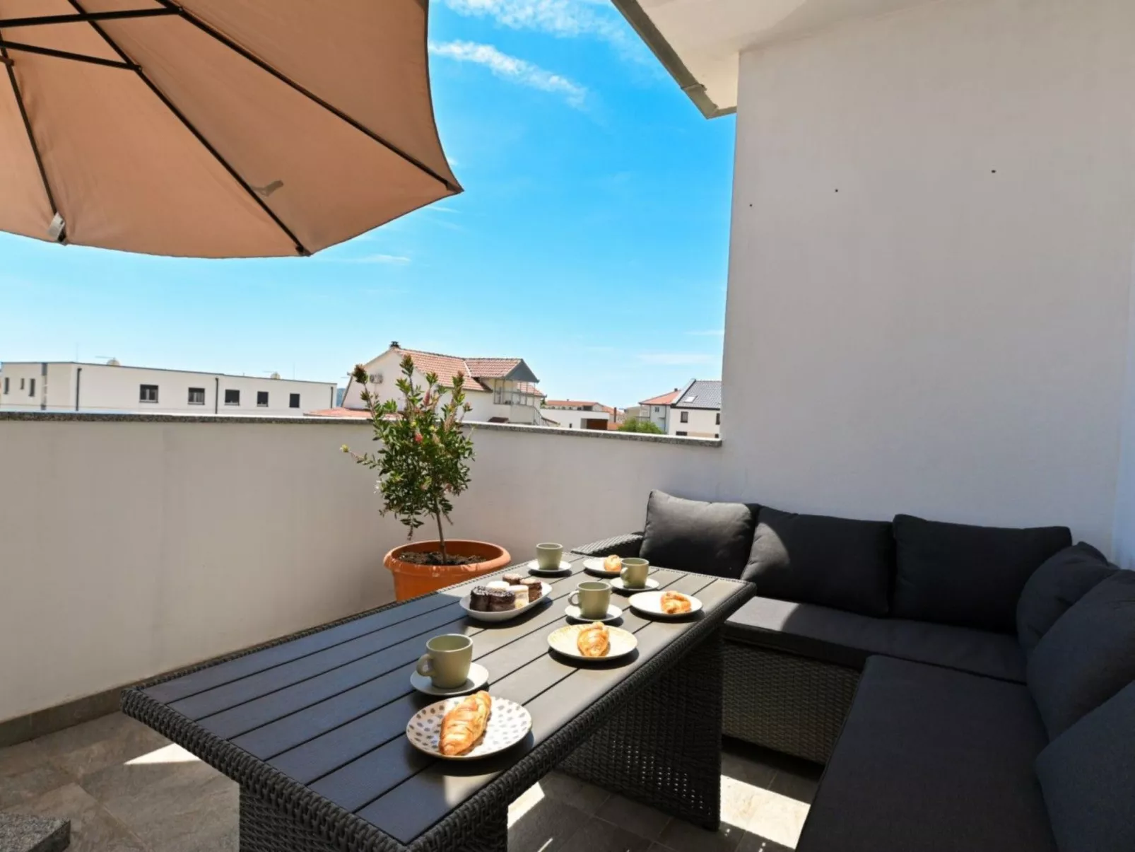 Charmante 2-Zimmer-Wohnung in der Nähe der Altstadt von Trogir-Binnen