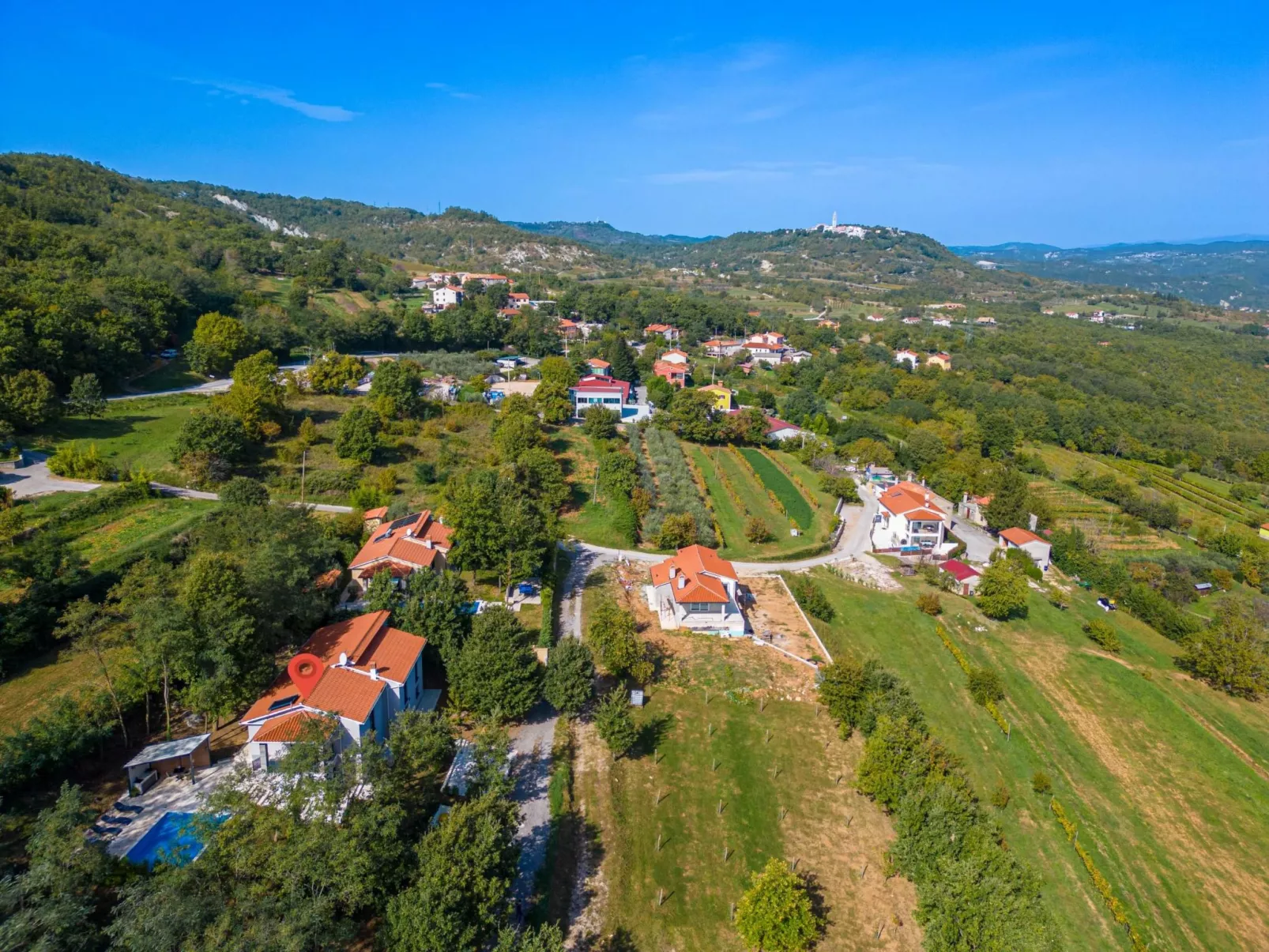 Für 5 Personen und 1 Kind in Kukurini, Istrien (Binnenland von Istrien)-Buiten