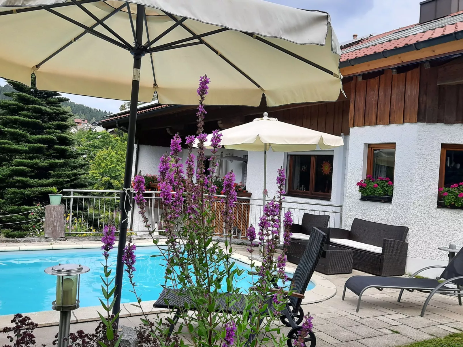 In Bayerisch Eisenstein mit Garten-Buiten