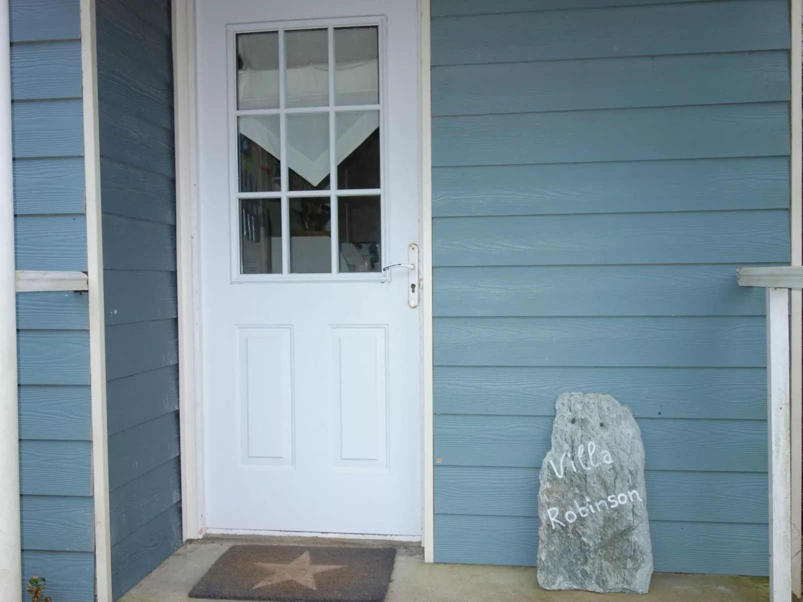 Robinson-Villa mit Meerblick, 50m vom Strand entfernt