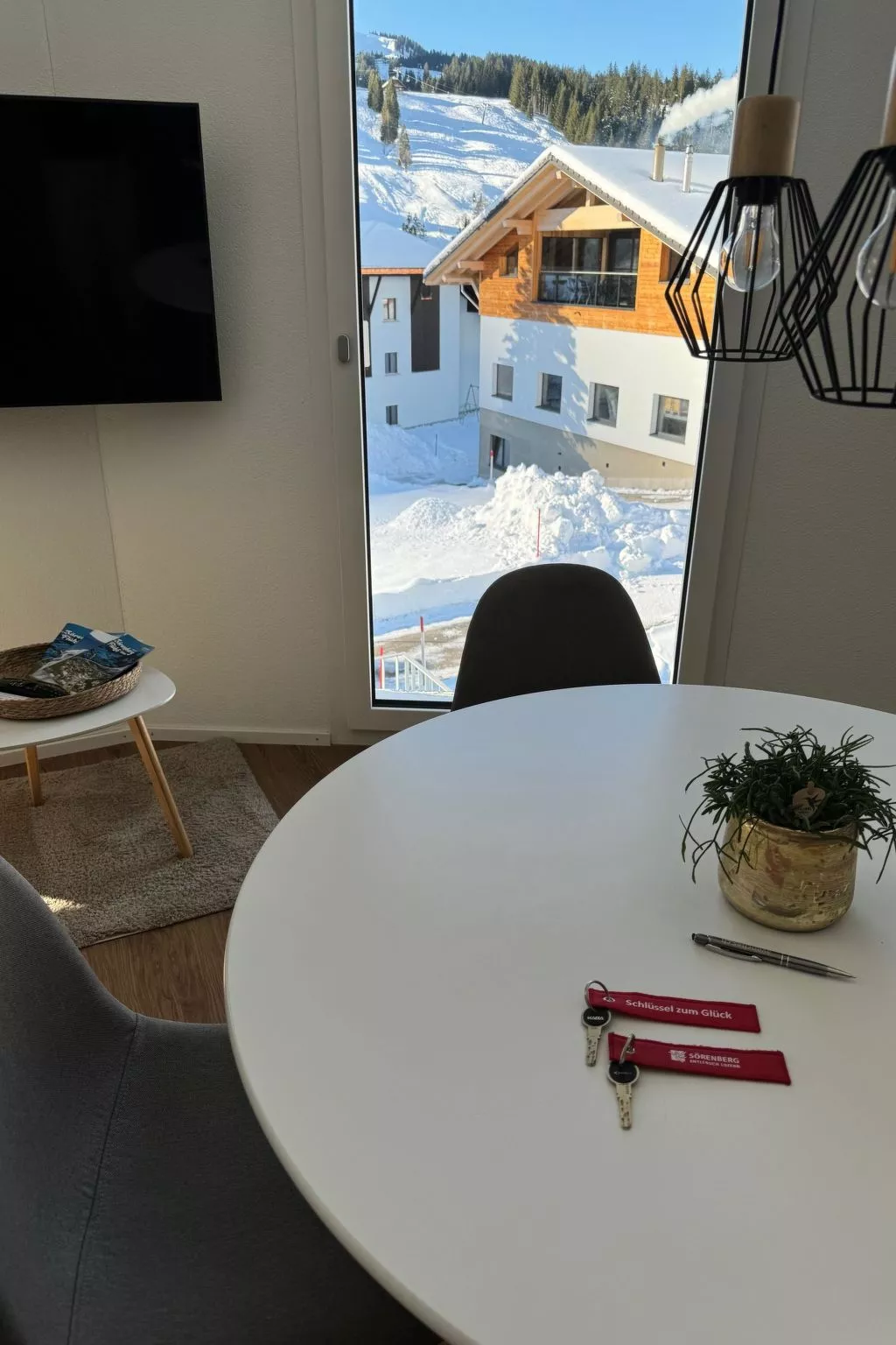 Moderne Ferienwohnung HEIMATLI mit 1 Schlafzimmer-Binnen