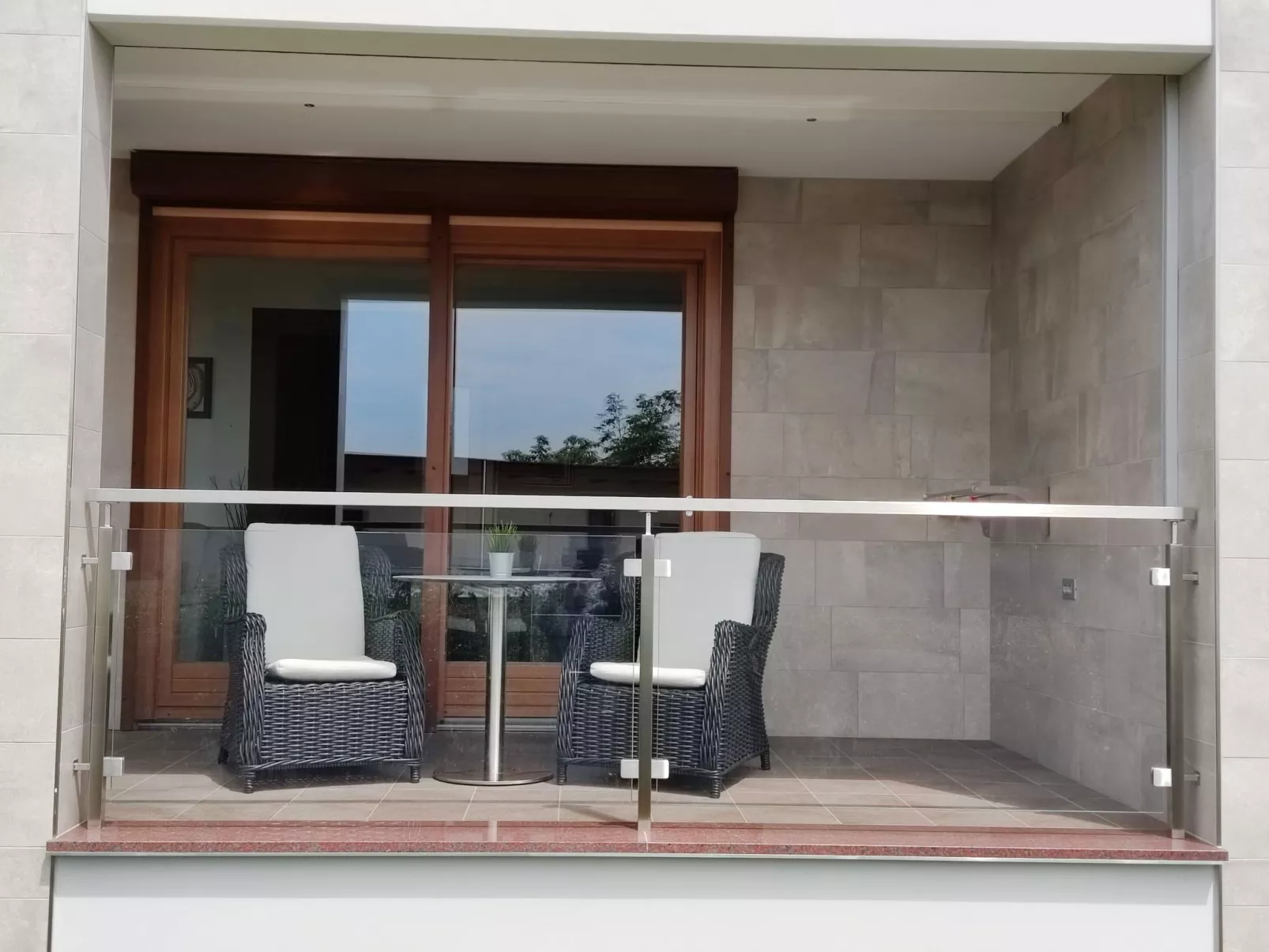 Appartement Deluxe mit Balkon und Meerblick-Binnen