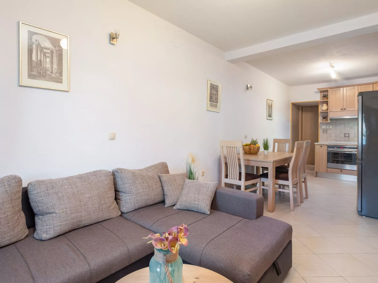 Sonnenaufgang an der Adria - Strandhaus-Binnen