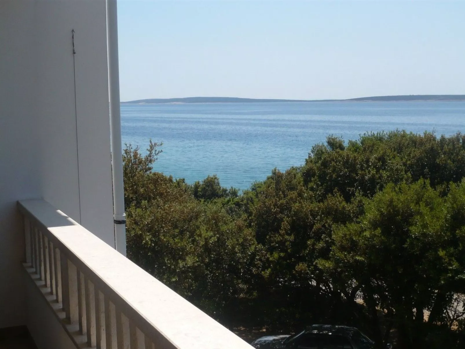 "Mia" mit Blick auf das Wasser