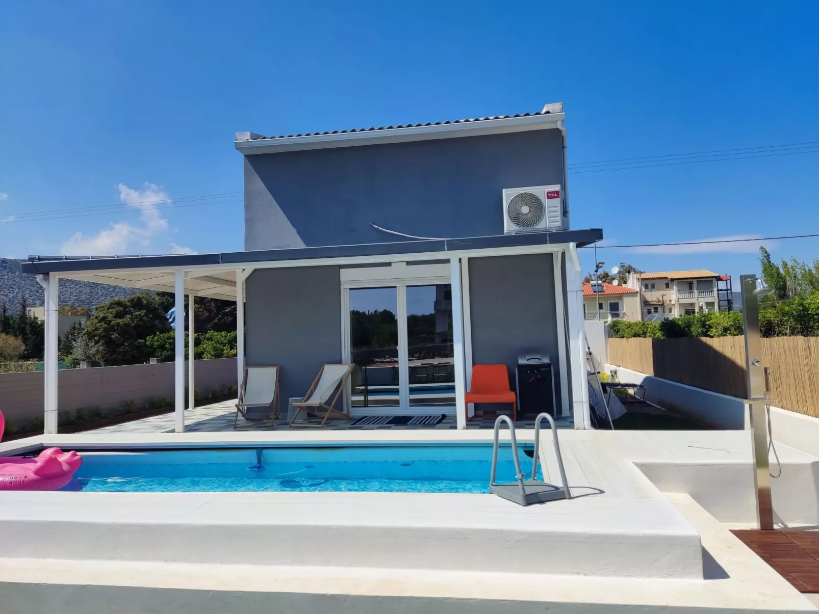 Kinderfreundliche Pool Villa 5p Seaside Beach Forest-Buiten