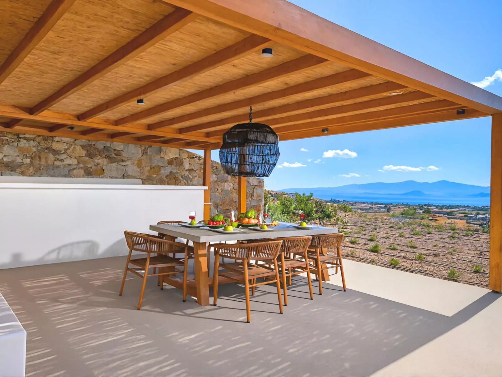 Vista Blue Villa mit Unendlichkeitsblick-Buiten