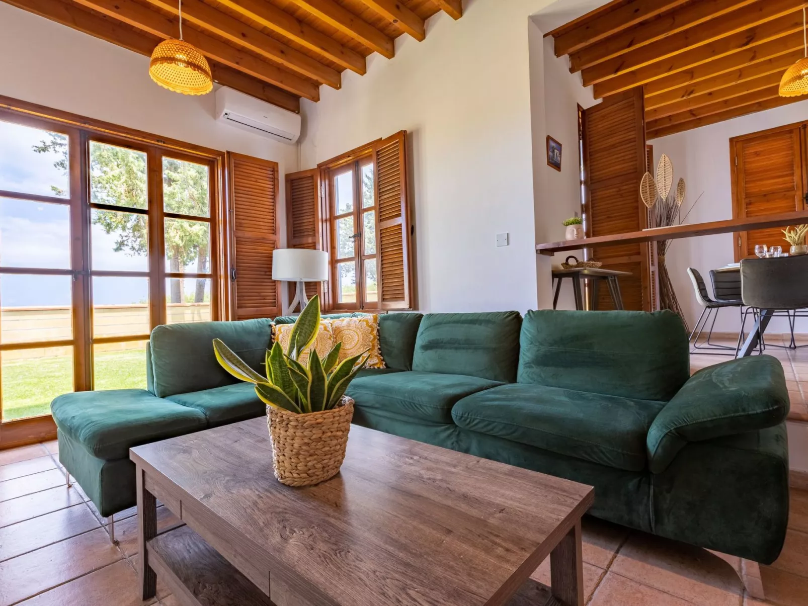 Beach Front 3-Schlafzimmer-Villa - 1. Linie vom Strand-Binnen