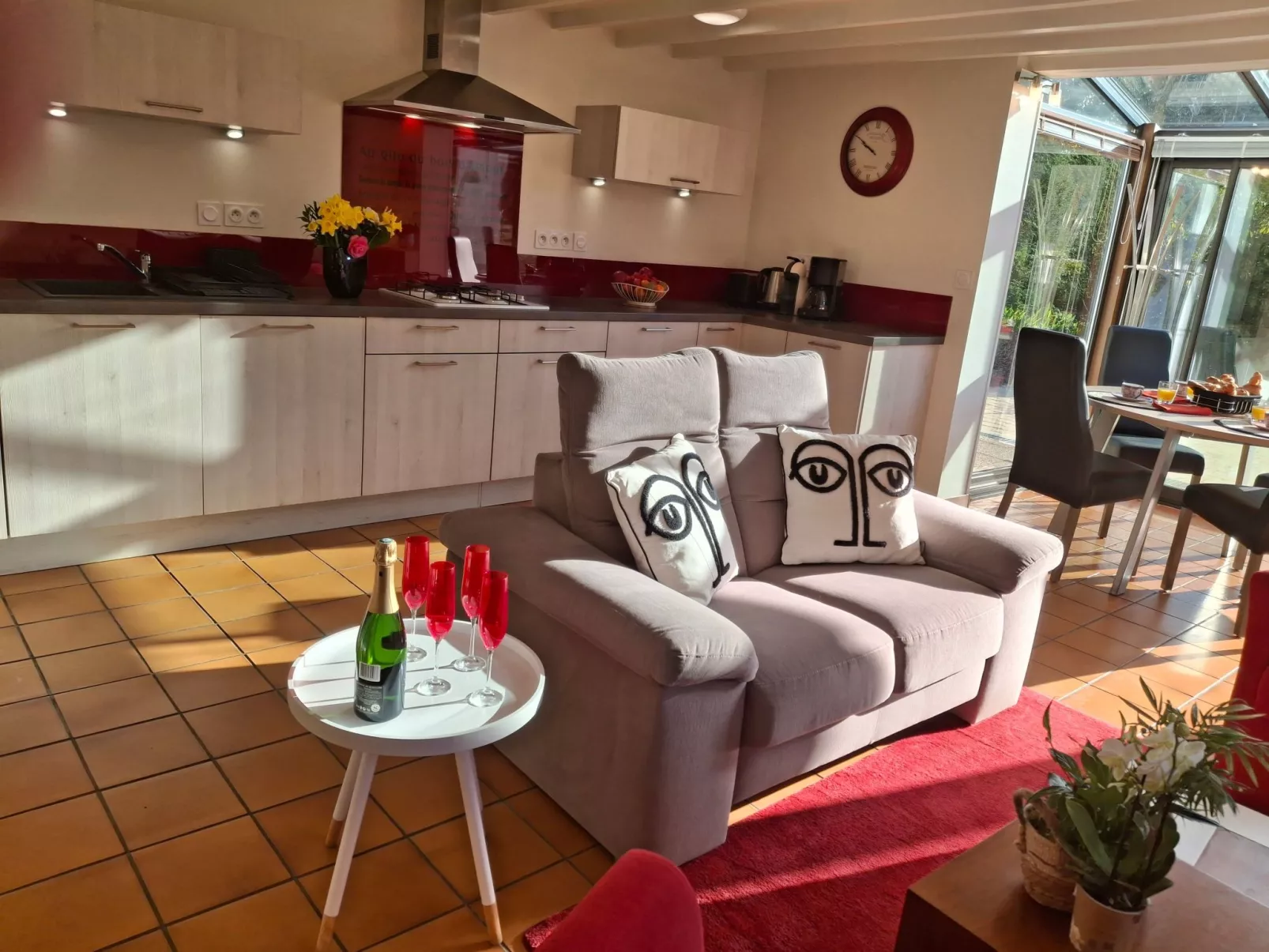 Chalet "gite du bois d'amour" (Hütte des Liebesh-Binnen