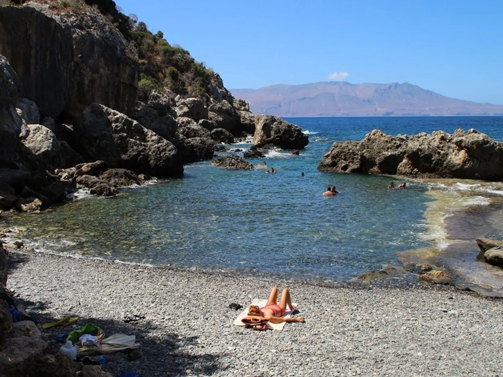 In Kolimvari mit Großer Terrasse-Buiten