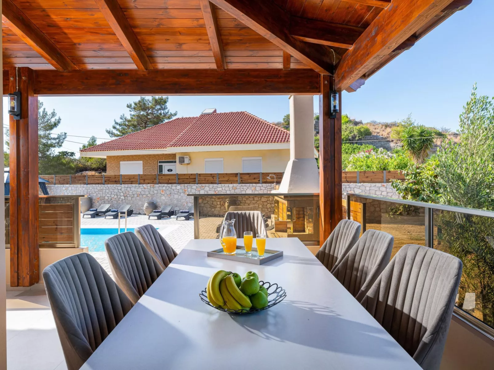 Luxus-Villa Panthea auf der Insel Rhodos-Buiten