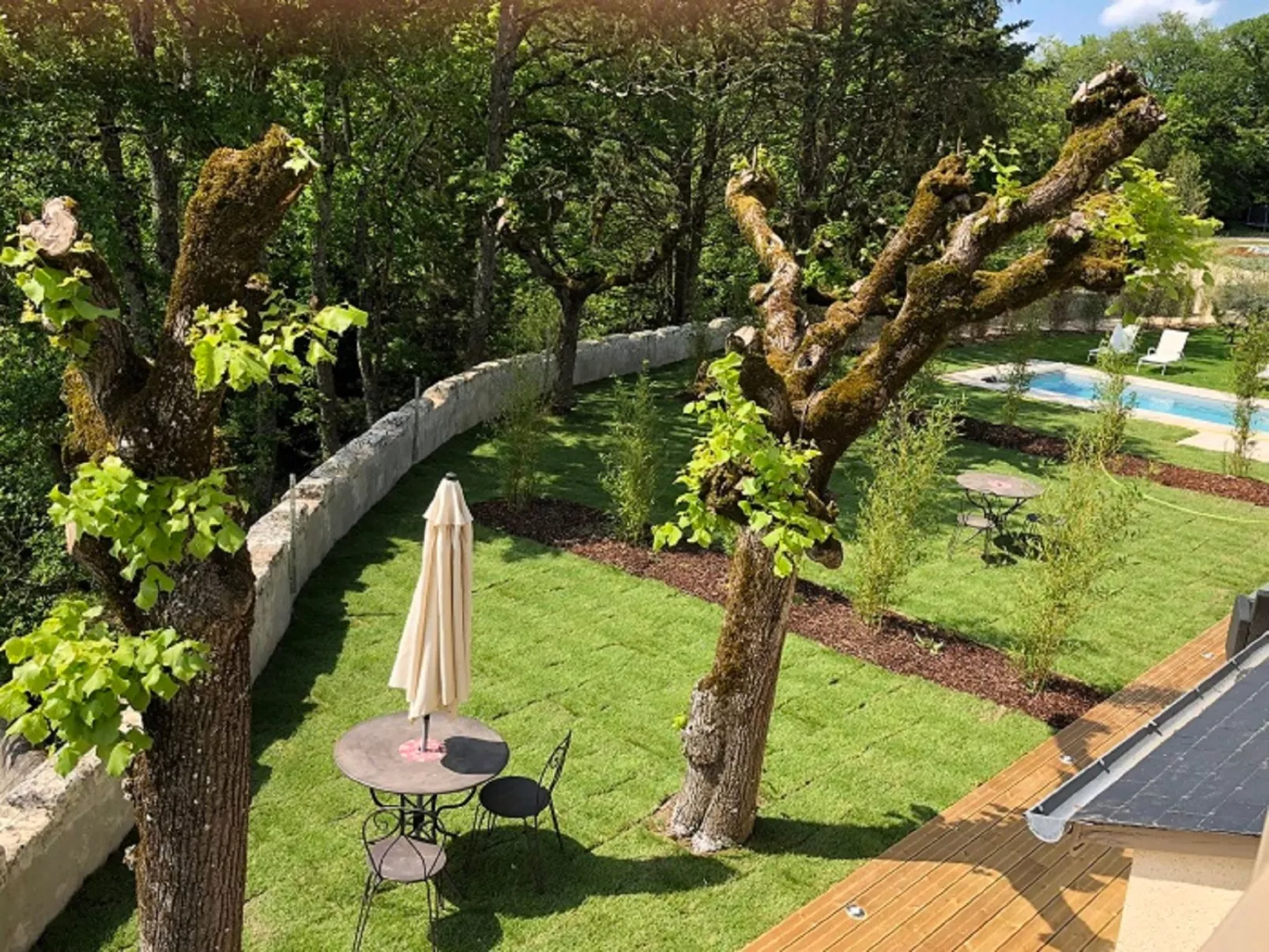 Cottage Garten 70m2 mit Pool in Azay le rideau-Buiten