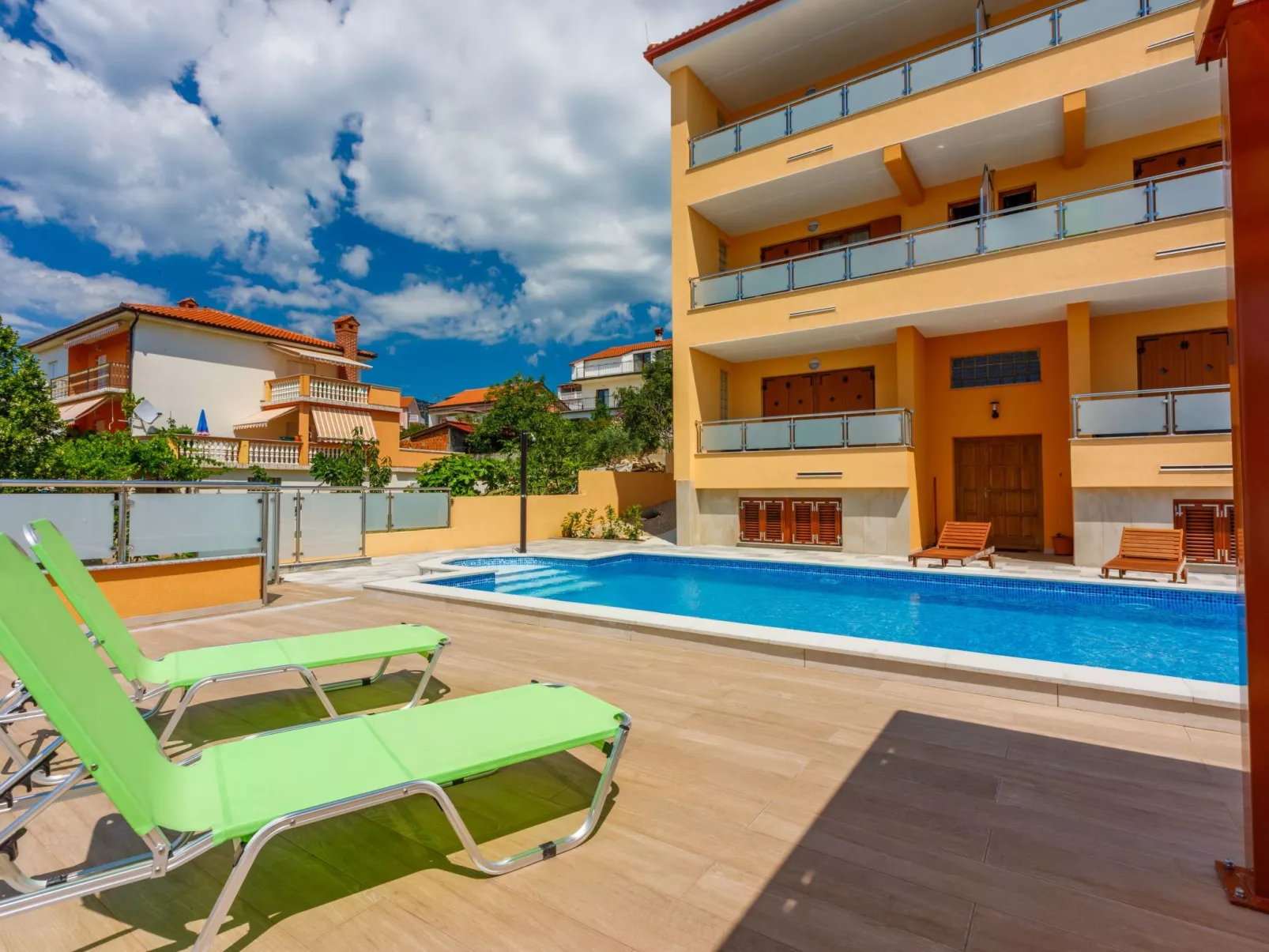 "Kauric" mit Gemeinschaftspool-Buiten