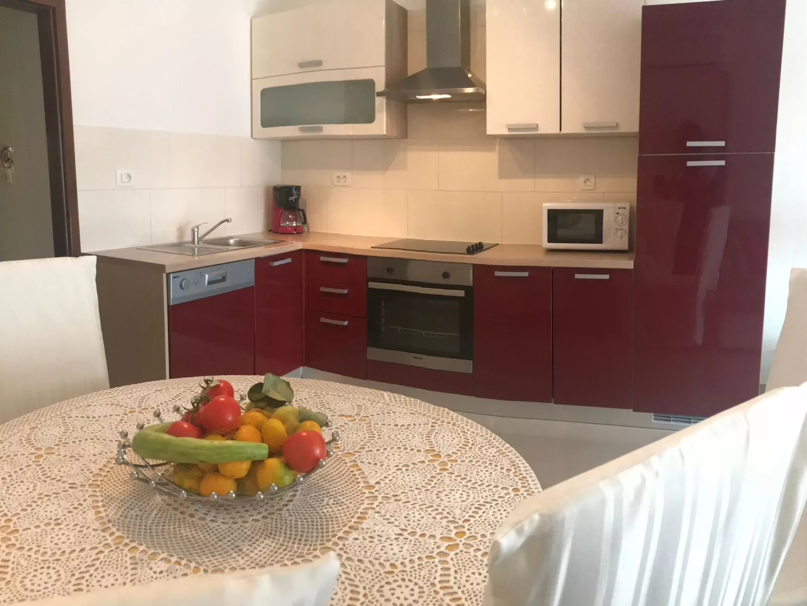 Mit Wasserblick-Binnen