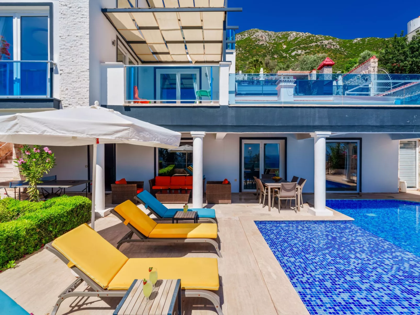 Mit Meerblick und Garten für Familien-Binnen