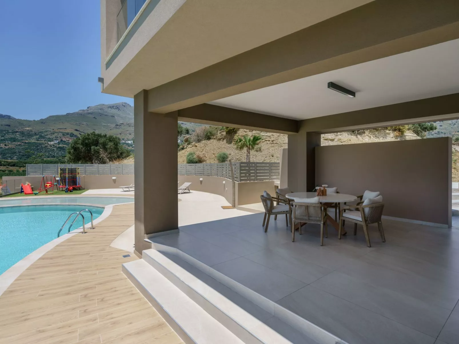 Neu Plakias Sunset II mit Infinity-Pool, Jacuzzi-Buiten