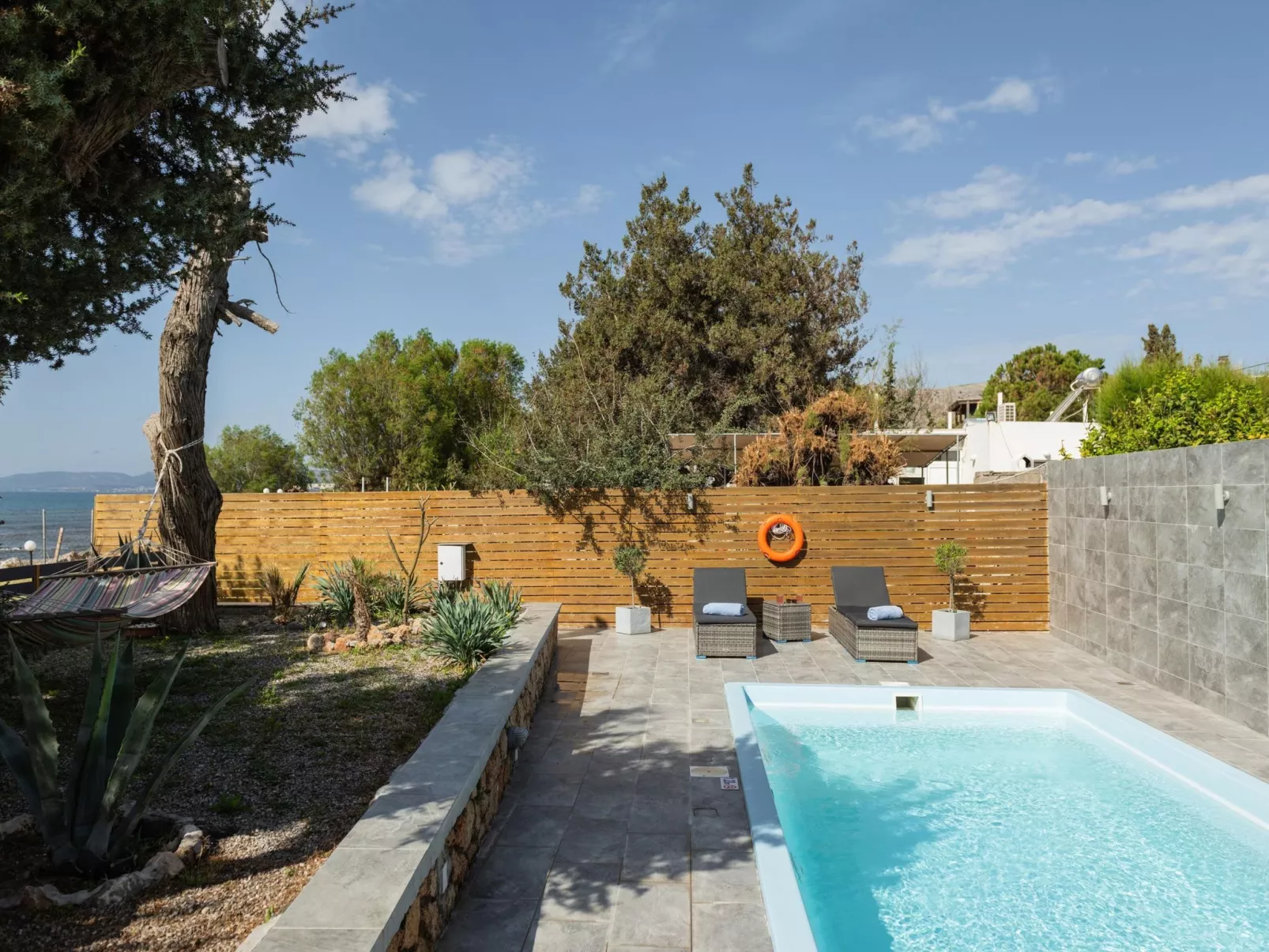 Villa Perla am Strand mit Meerblick