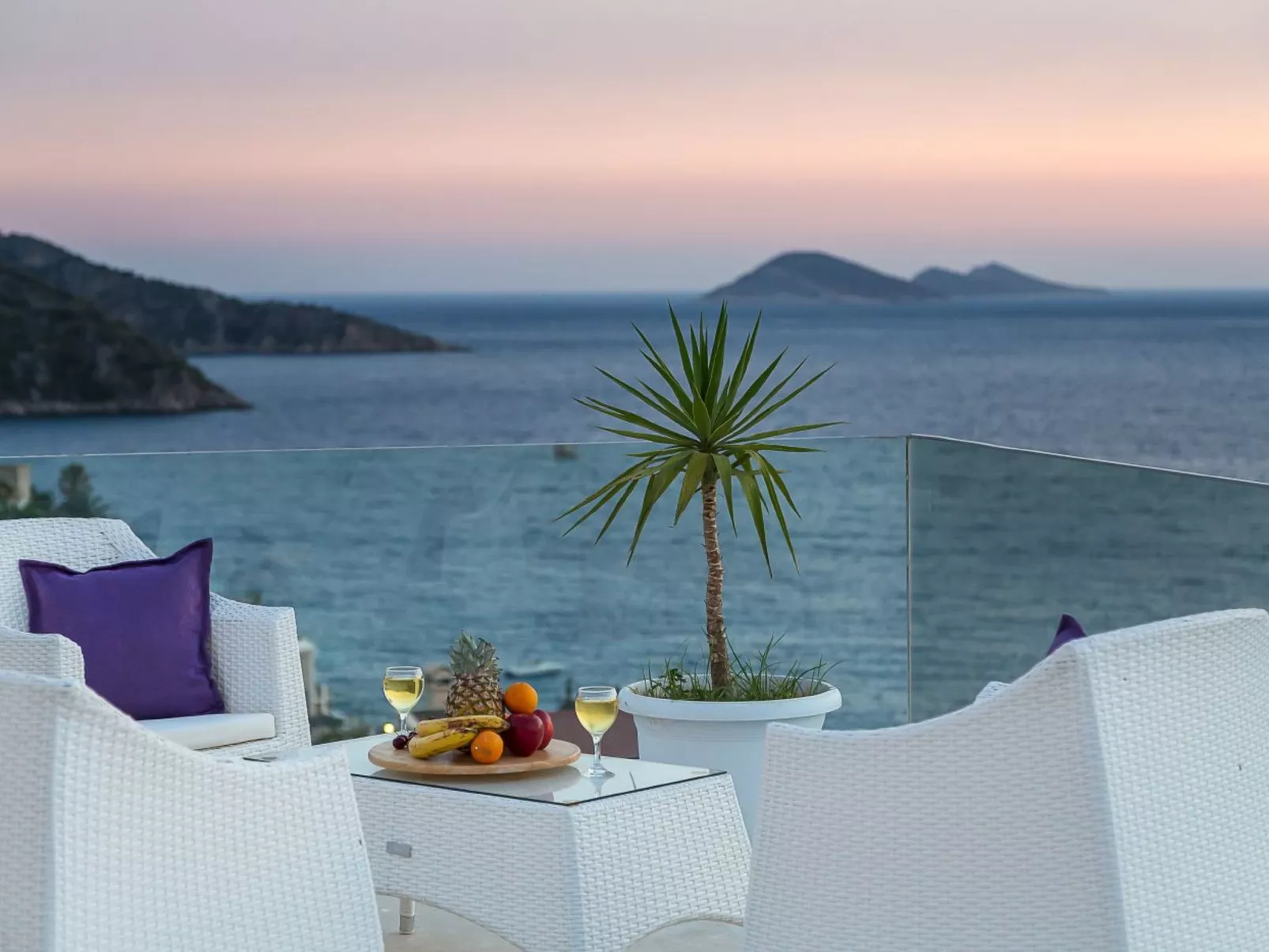 Moderne Villa nähe Meer in Kalkan-Buiten