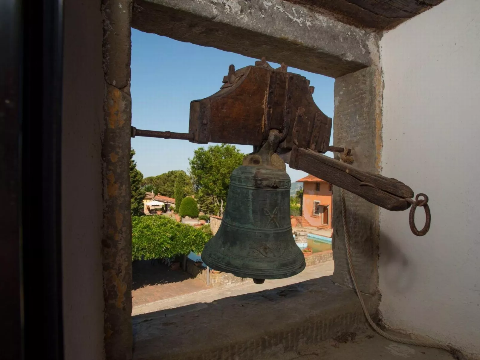 Unterkunft in einer Residenz mit Restaurant und Schwimmbad-Buiten