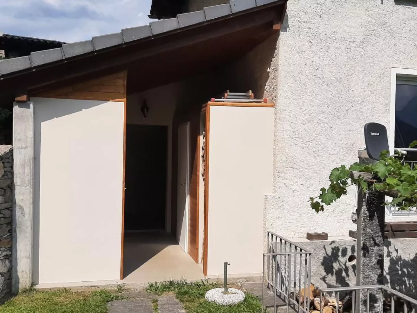 'Cà da Rör' mit Bergblick