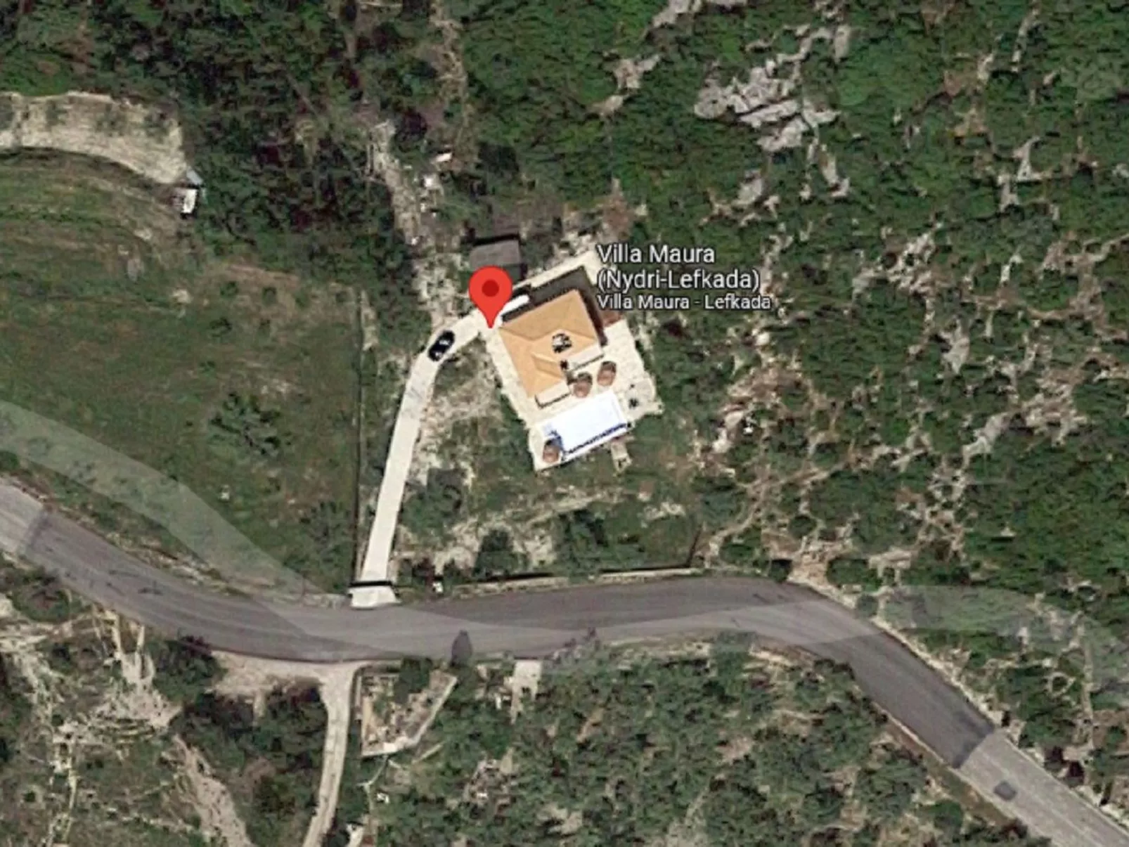 Ferienvilla "Maura" mit Infinity-Pool-Buiten