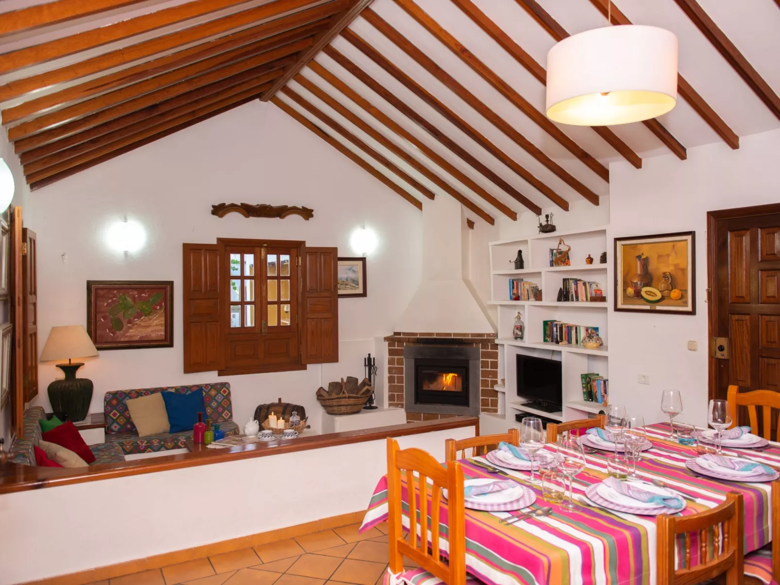 Typisch kanarische Finca Elena mit eigenem Pool-Binnen