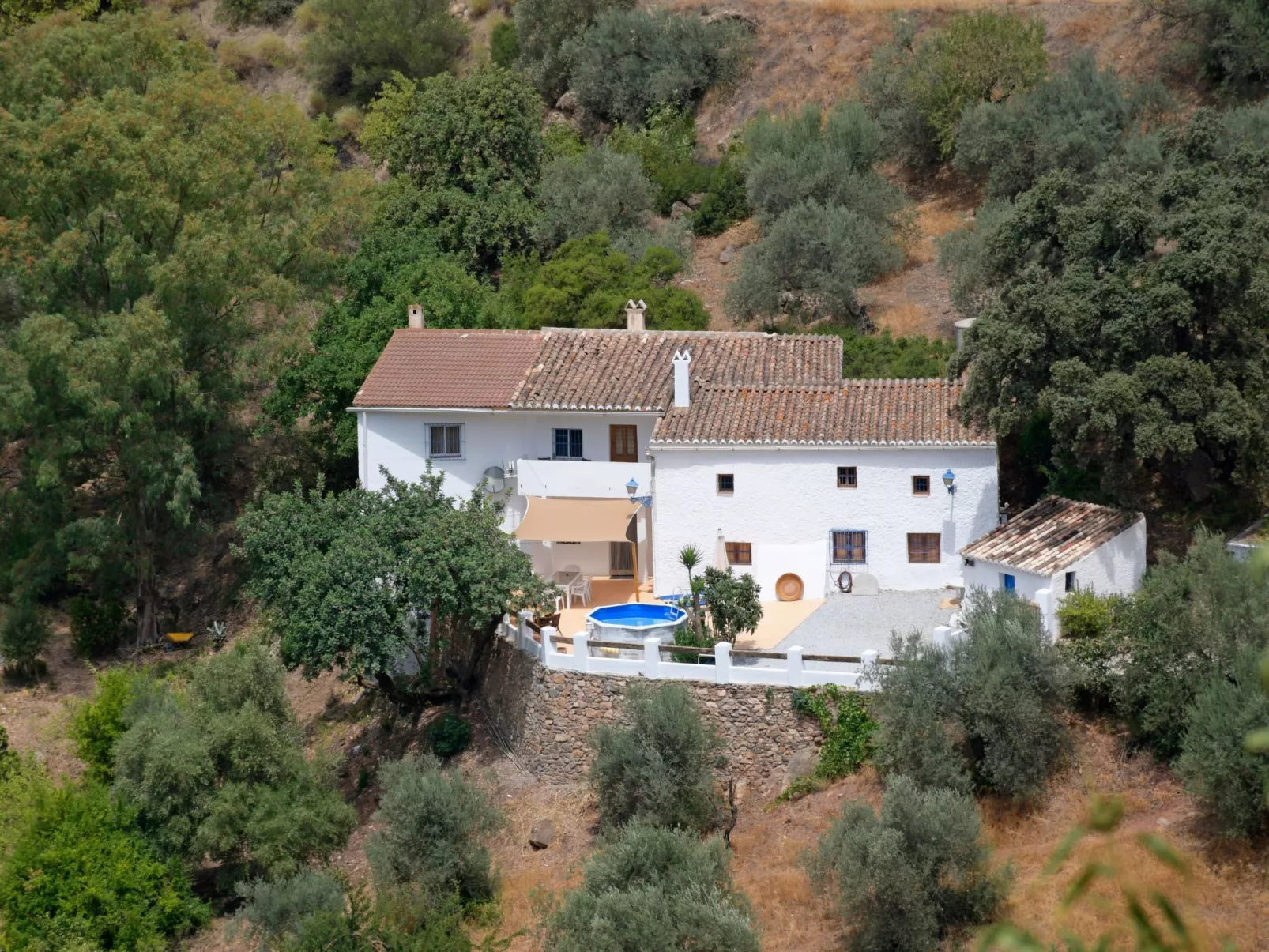 Villa La Zorzalera mit Tauchbecken, Wifi, Klimaanlage