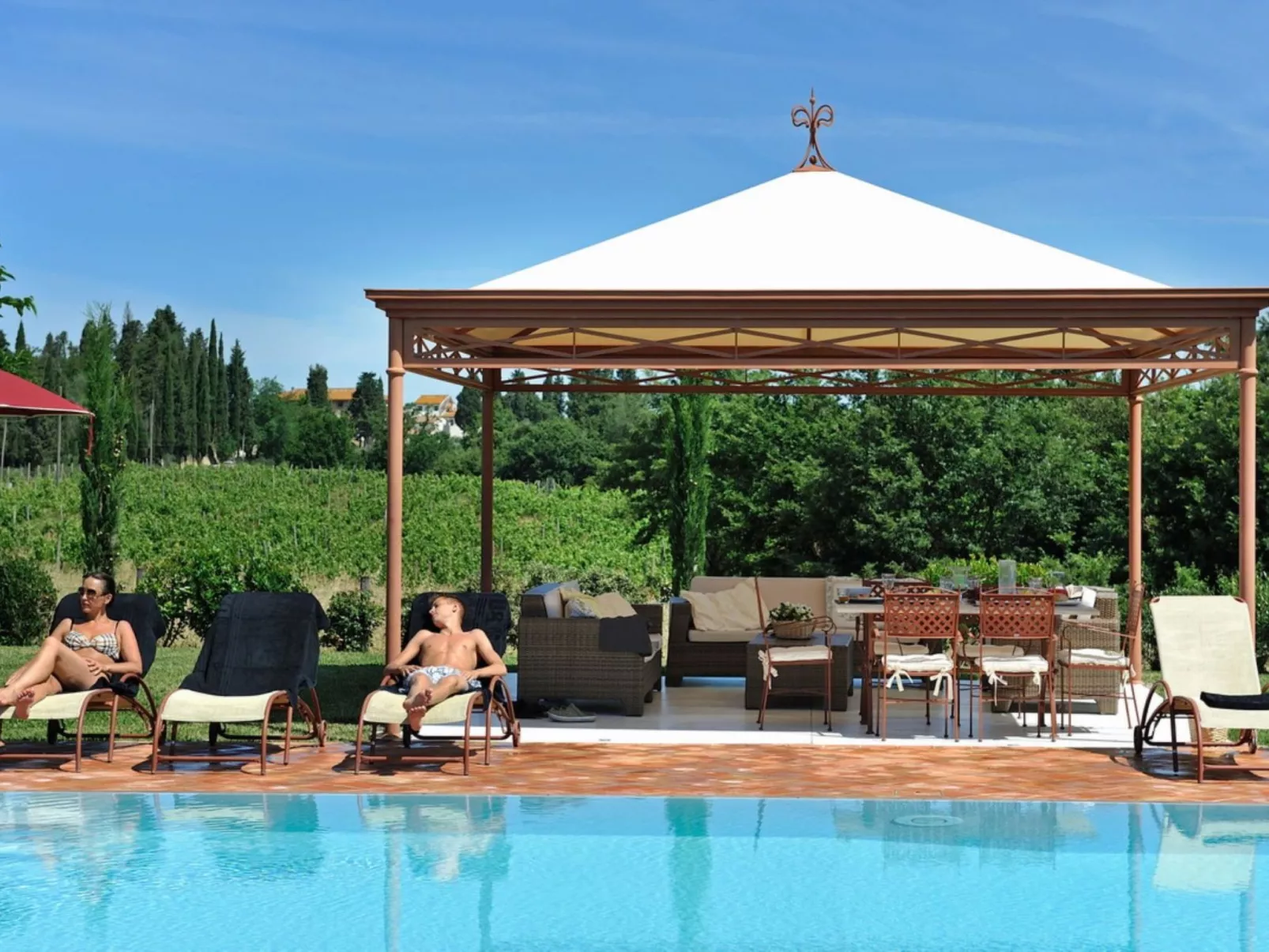 Villa mit privatem Pool zwischen Pisa und Volterra