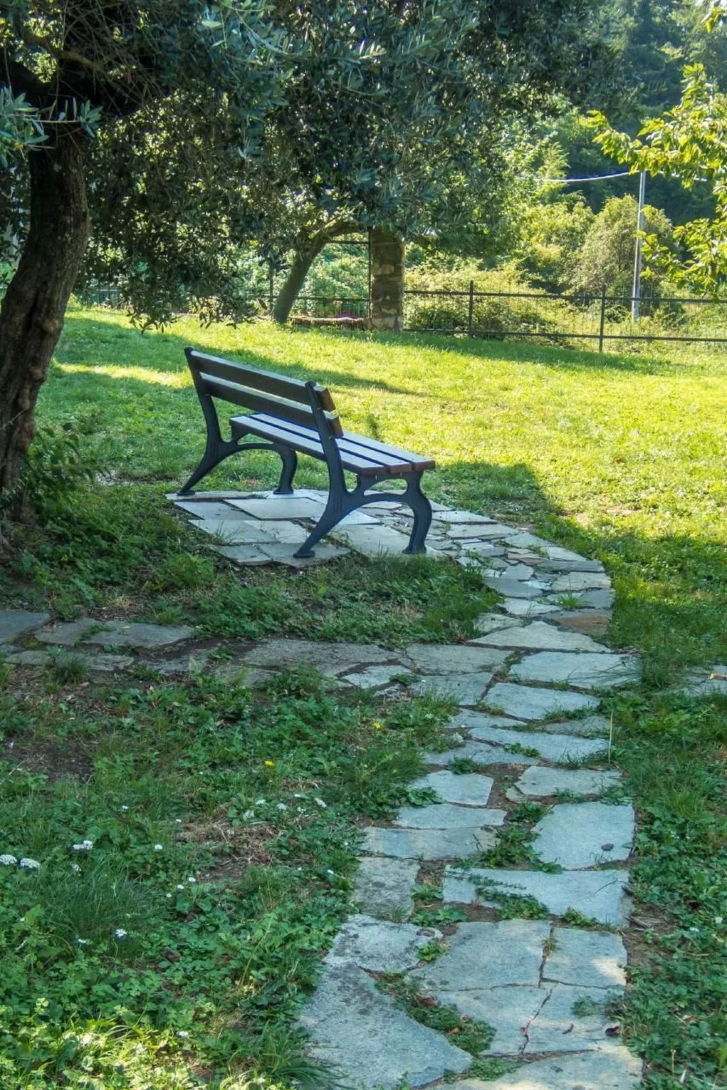 Unabhaengige Wohnung in Velva mit Garten und Grill-Buiten