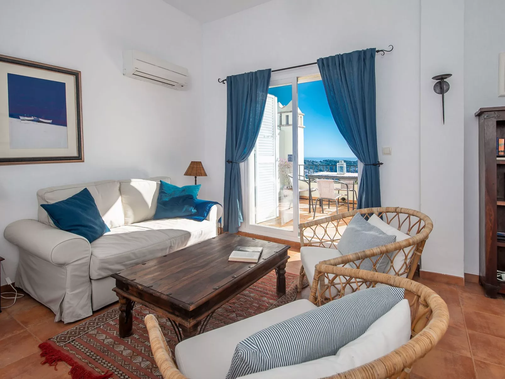 In Almuñécar mit Terrasse und Meerblick-Binnen