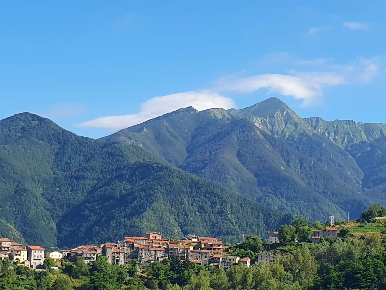 Villa 'Monticello' mit eigenem Pool-Buiten