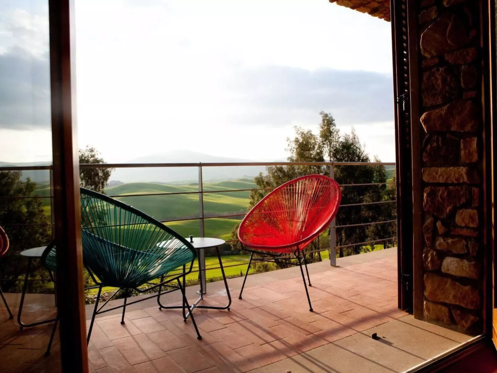 "Villa Aria" mit Gemeinschaftspool-Buiten