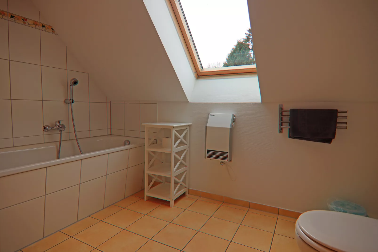Teichrose 108 qm 9 Personen - Haus Nr 22A-Badkamer