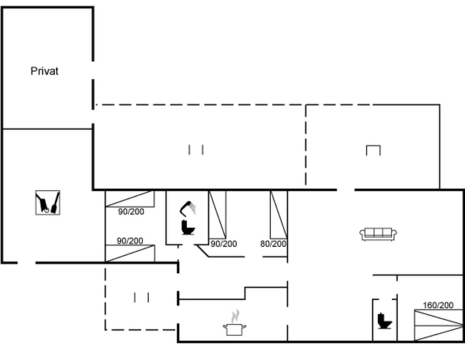 "Torbjörn" - 100m from the sea-Binnen