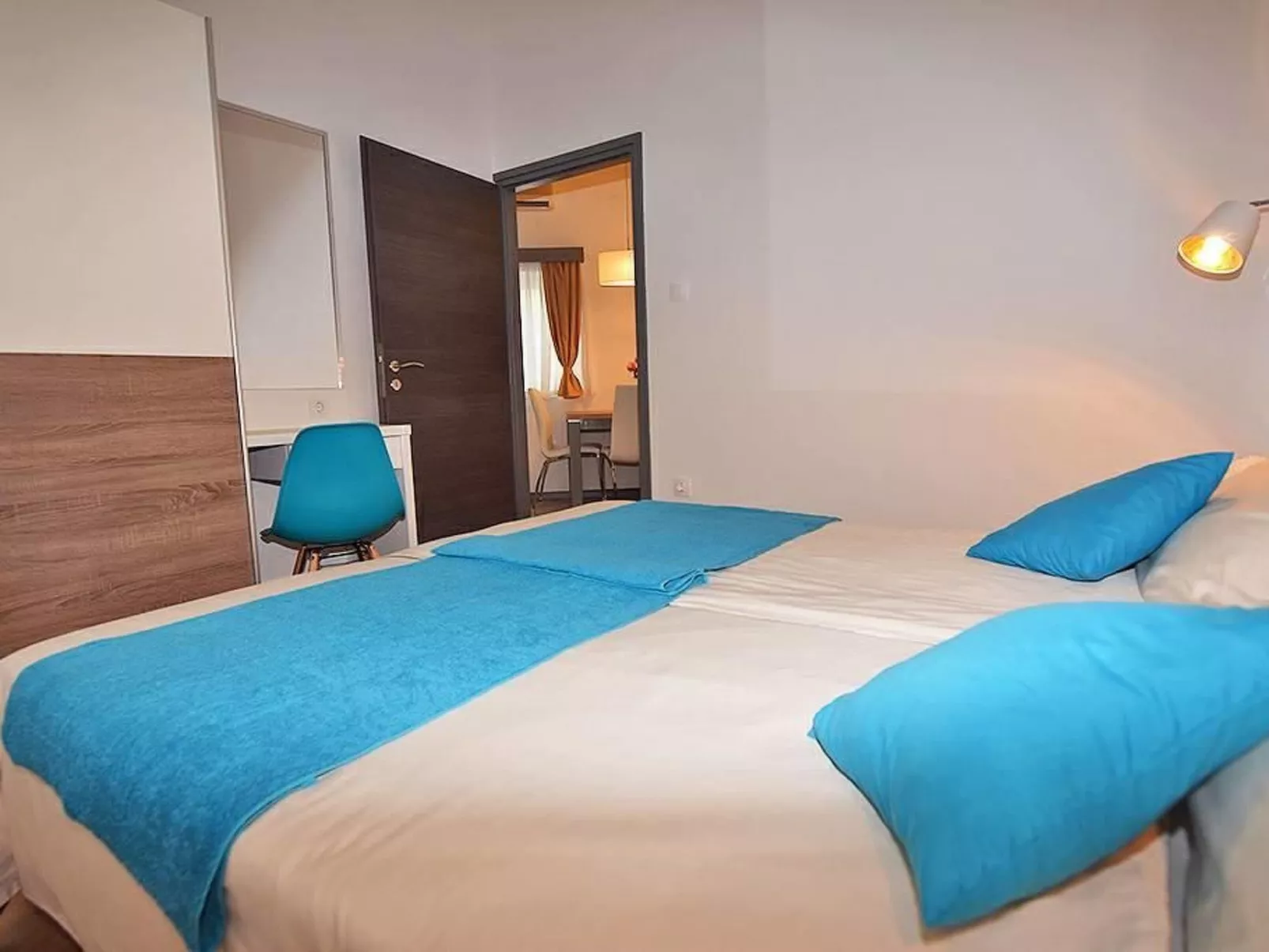 Modernes und komfortables Wohndesign-Binnen