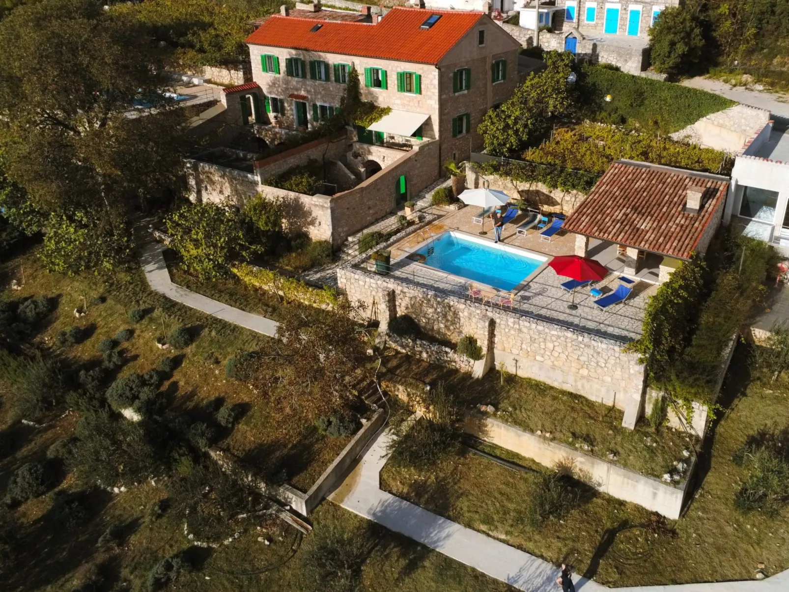 Villa Milka mit privatem Pool