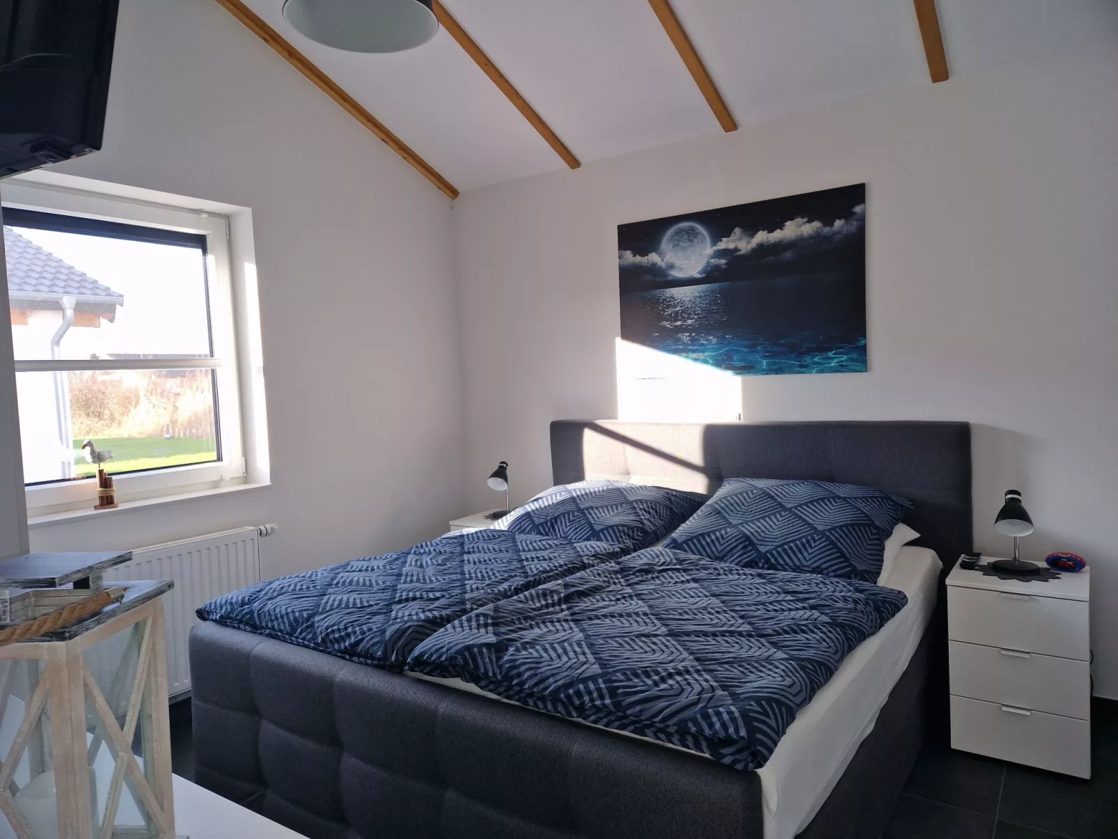 G2 Ferienhaus mit Wiesenblick und Waschmaschine-Binnen