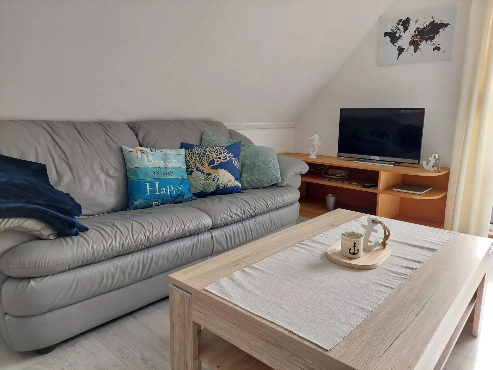 Mastkorb mit Grill und Garten