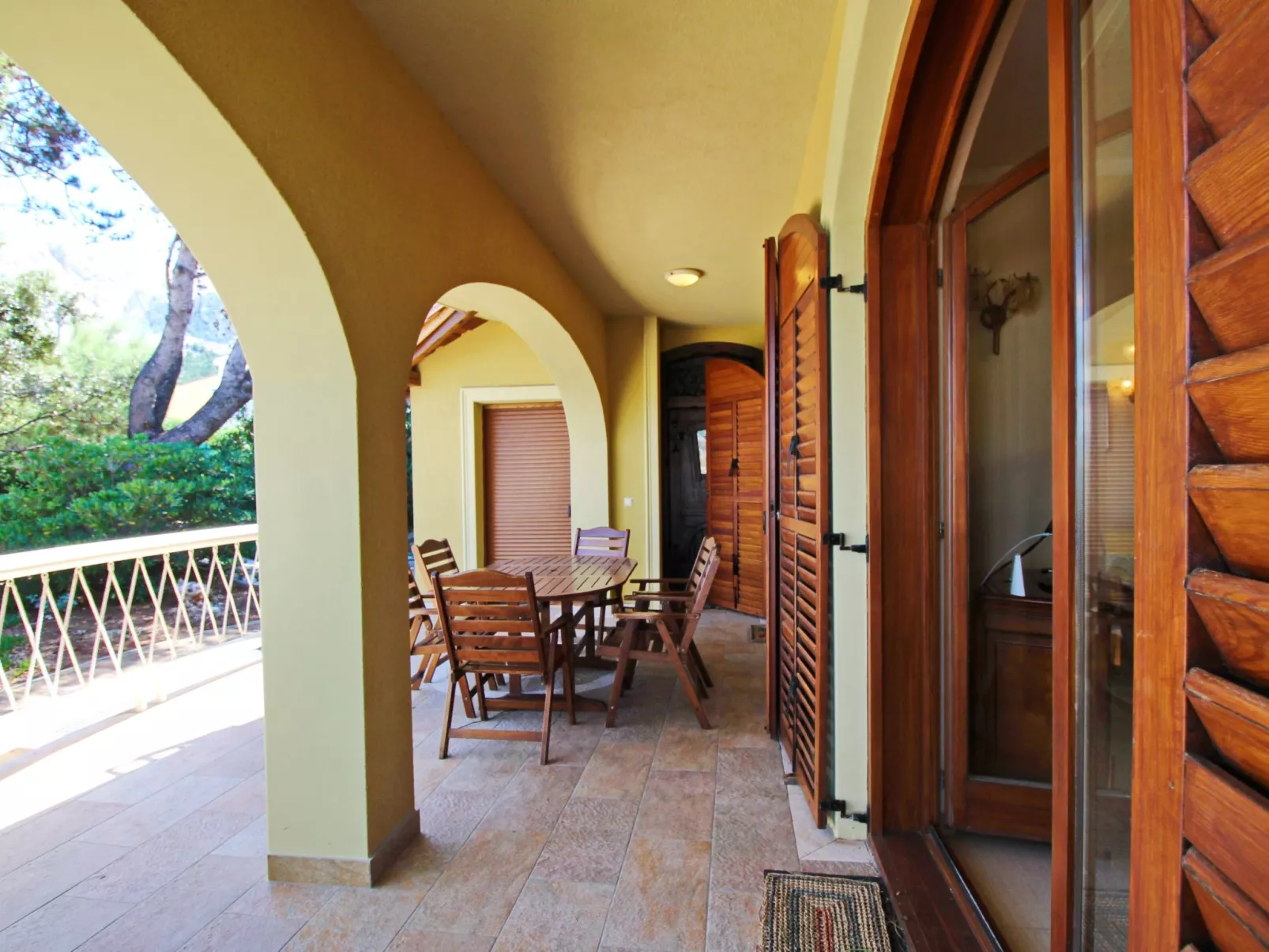 Appartement in Baška mit Eigener Terrasse-Buiten