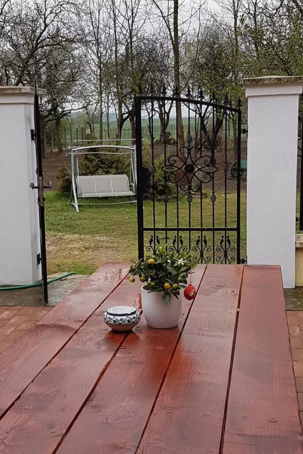 In Lócs mit Privatem Pool-Buiten