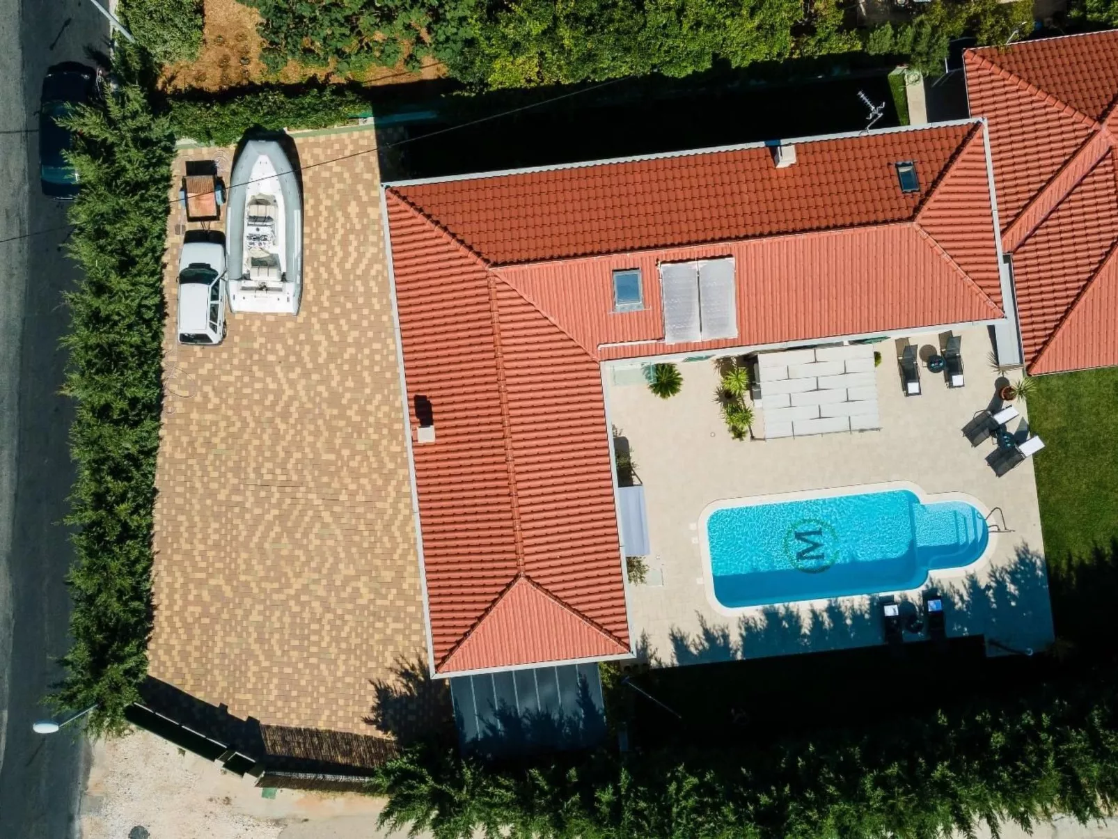 Villa Marta Trogir für 10 Personen in Plano-Buiten