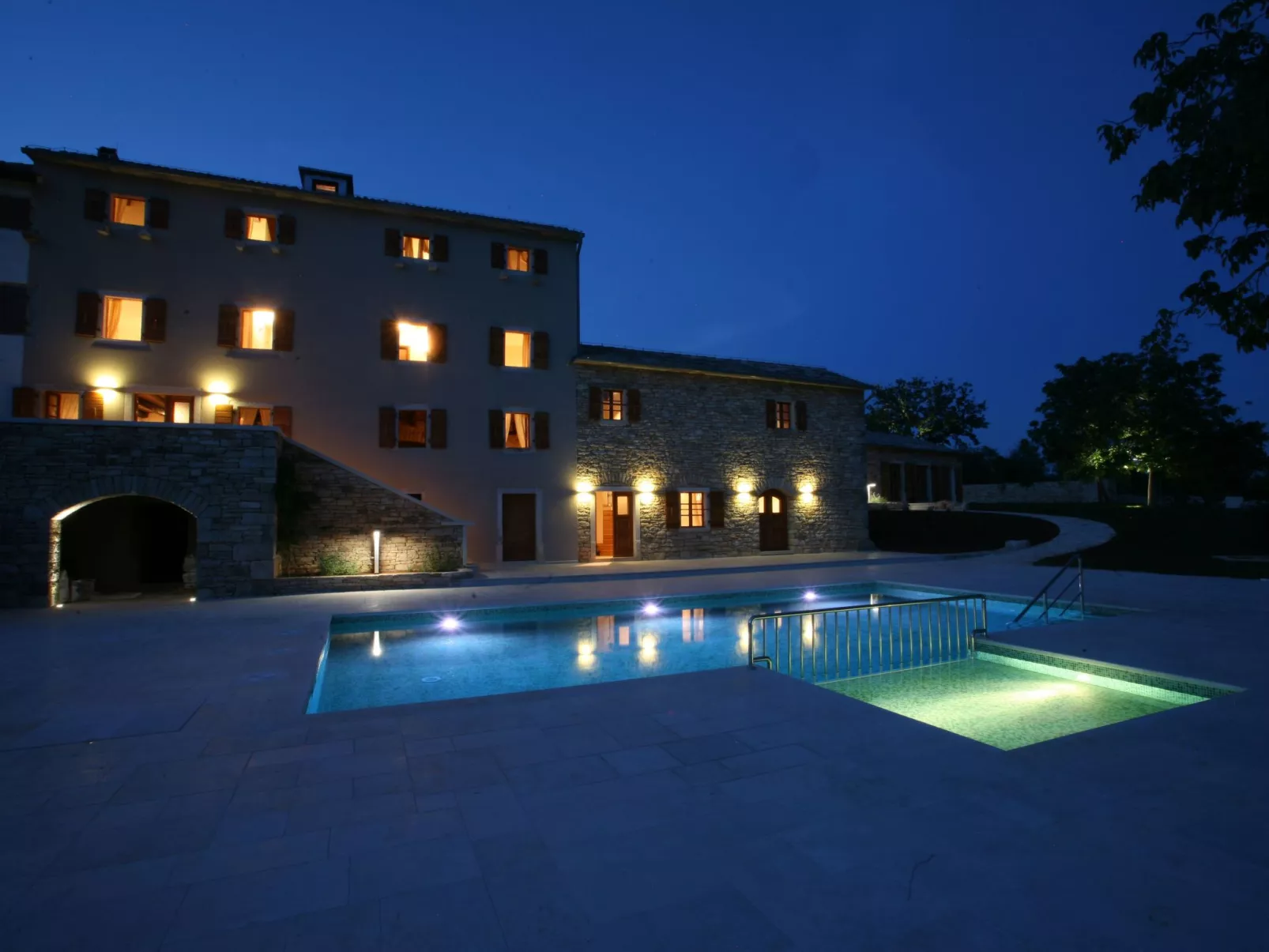 Villa Poropati, Groznjan, Istrien-Luxus Landgut mit 7 Schlafzimmern für bis zu