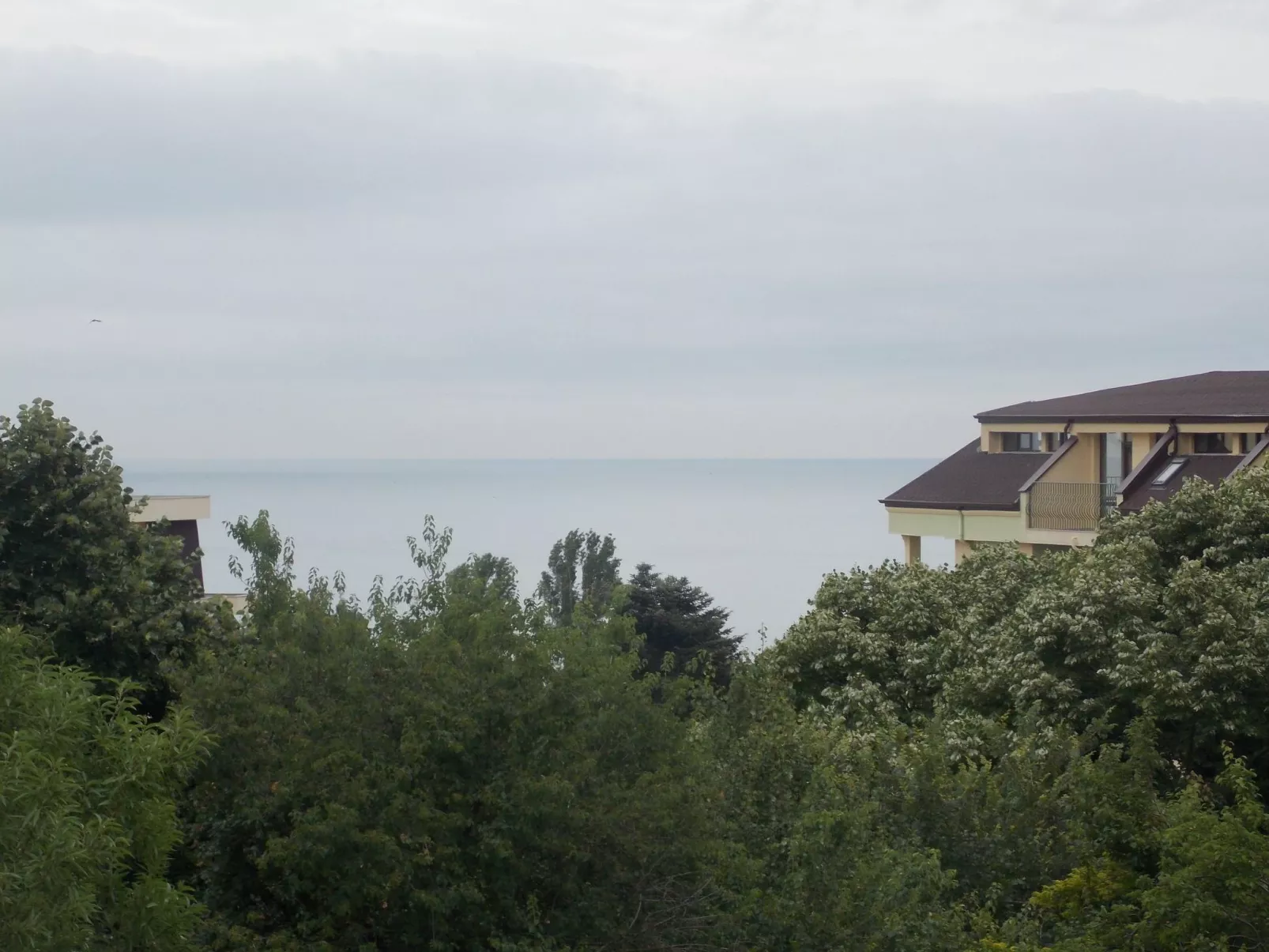 Mit Blick auf das Wasser